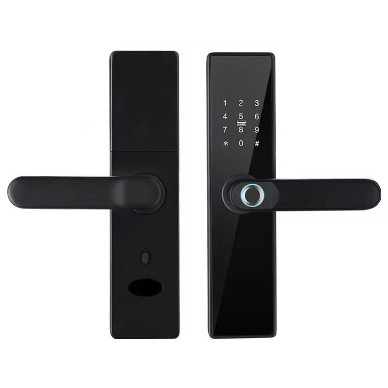 Wooden Door Fingerprint Lock Graffiti Pass Wooden Door Fingerprint Lock Graffiti Pass